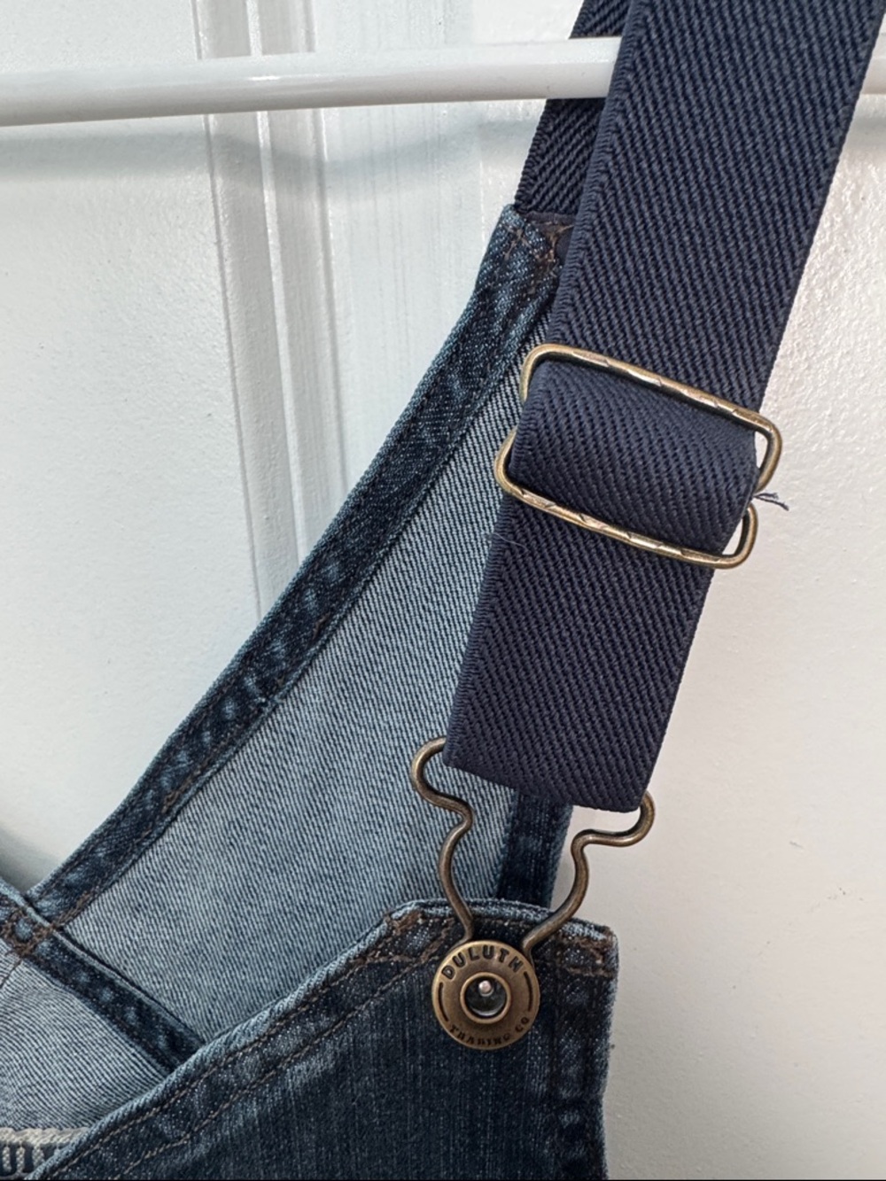 Duluth Trading Co Dark Blue Women's Denim Overalls - Picture 7 of 7
